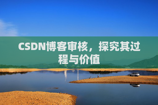 CSDN博客审核,探究其过程与价值